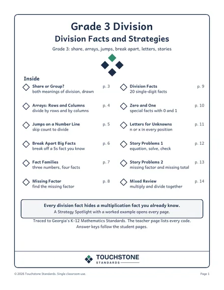 Cover of Grade 3 Division